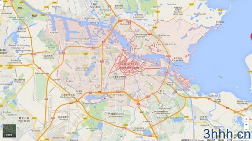 map of Amsterdam